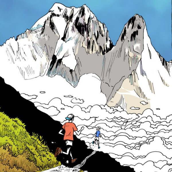 Chamonix Mountain Run Poster